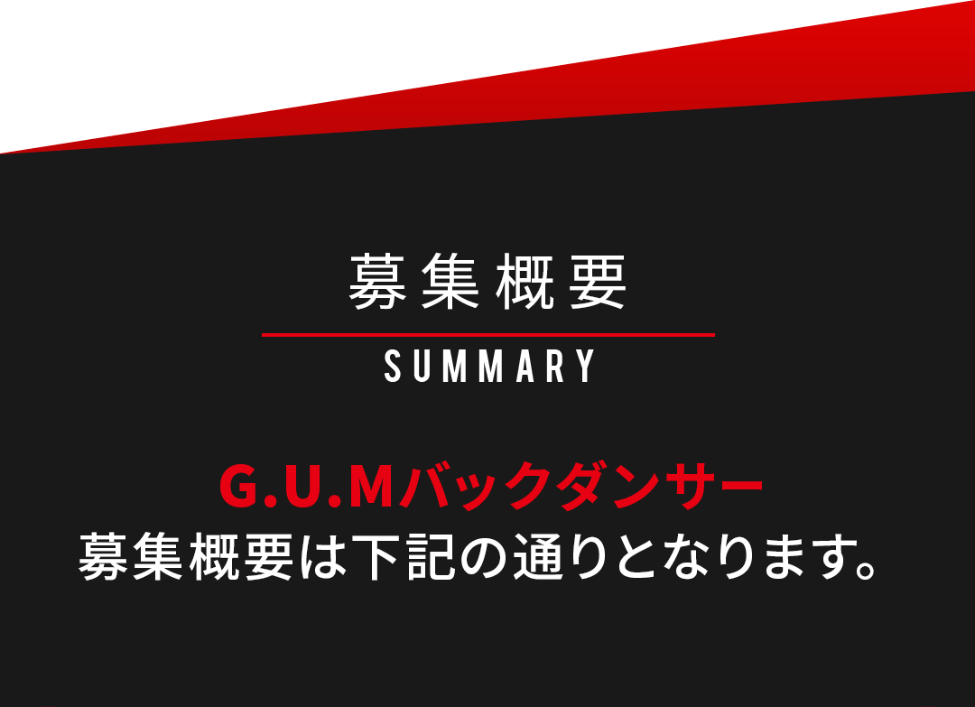募集概要